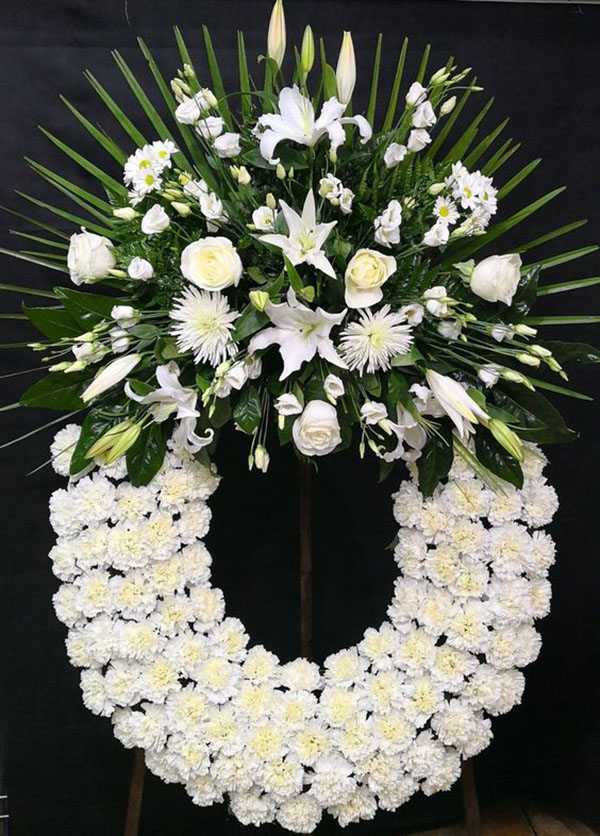 Hoa tang lễ Quận Bình Thạnh - Vòng hoa đặc sắc, giá cả cạnh tranh